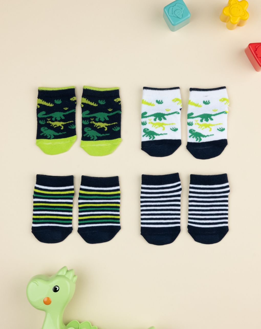 Pack 4 calze corte bimbo