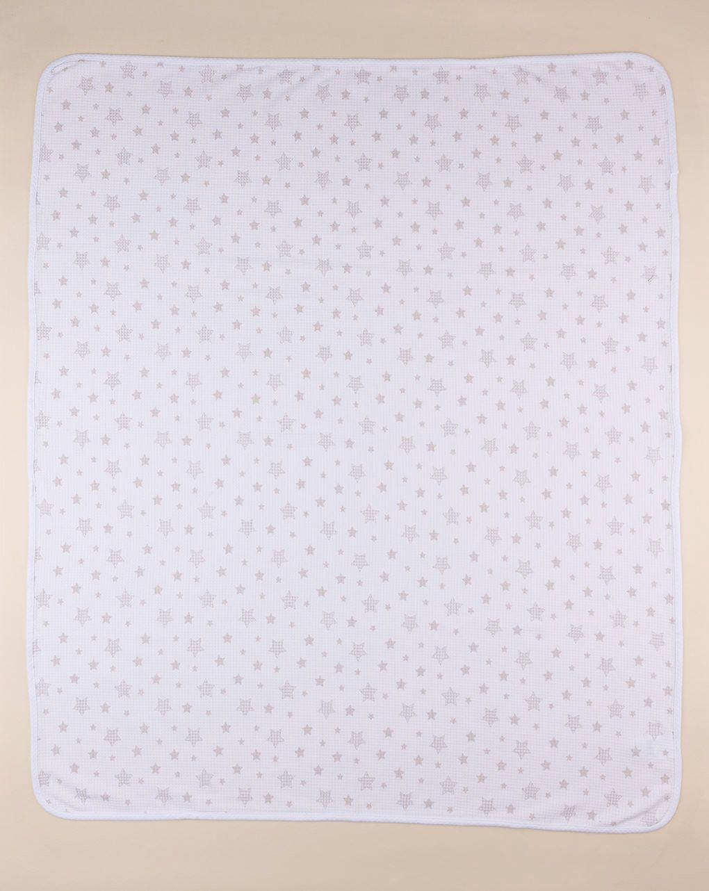 Coperta estiva stelle marrone