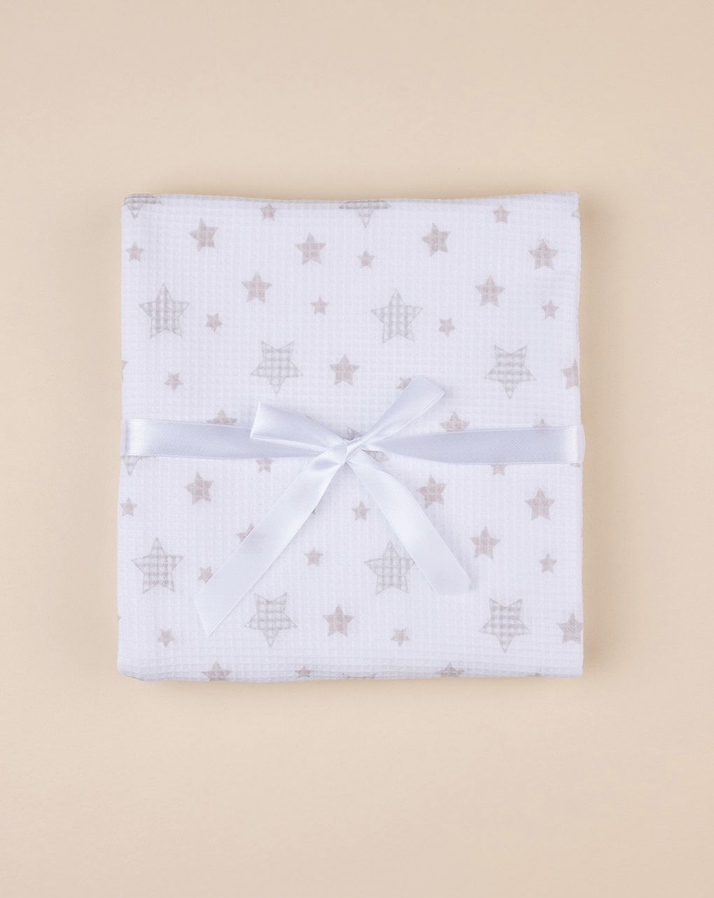 Coperta estiva stelle marrone