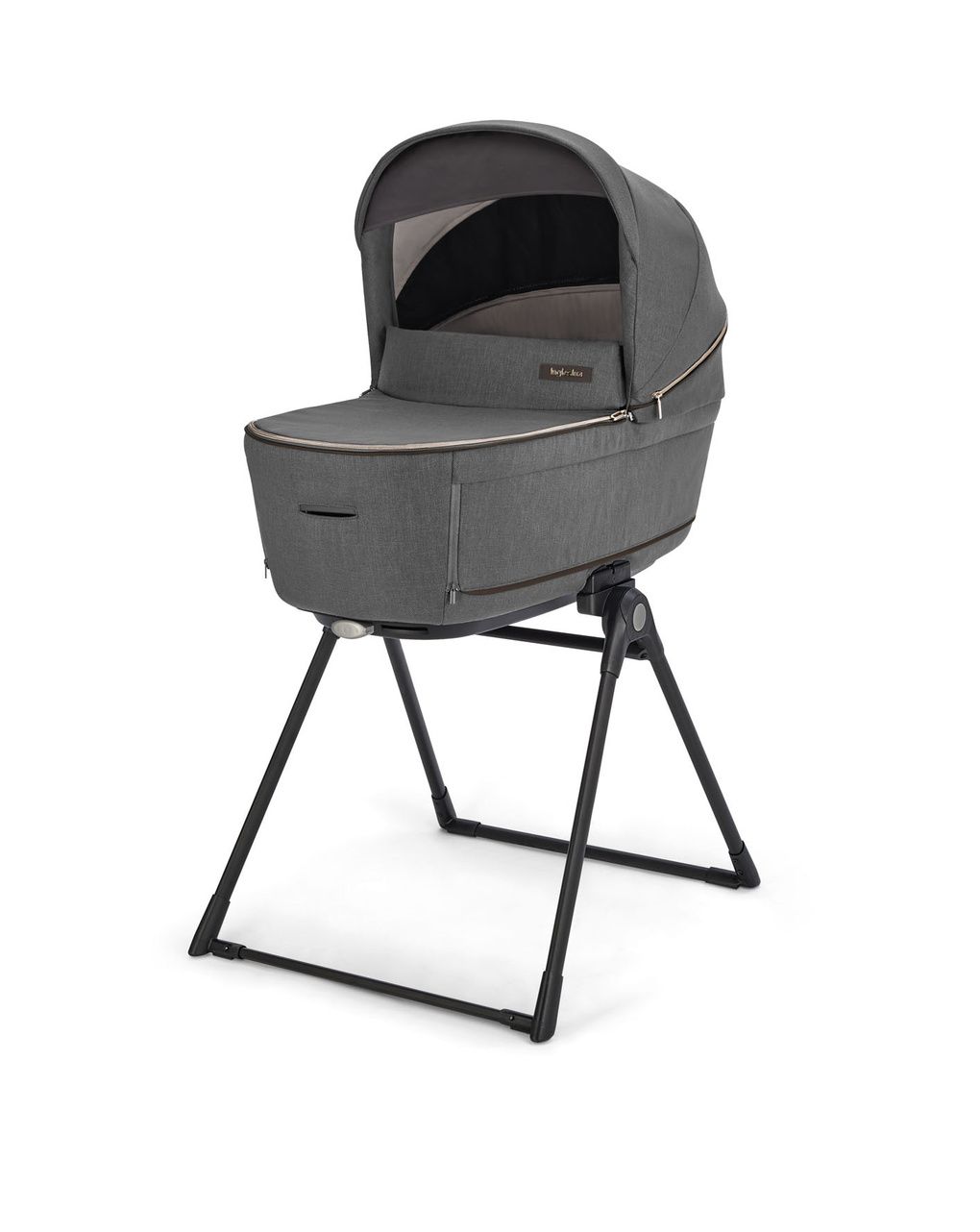 Trio system4 aptica drw velvet grey + telaio palladio - inglesina