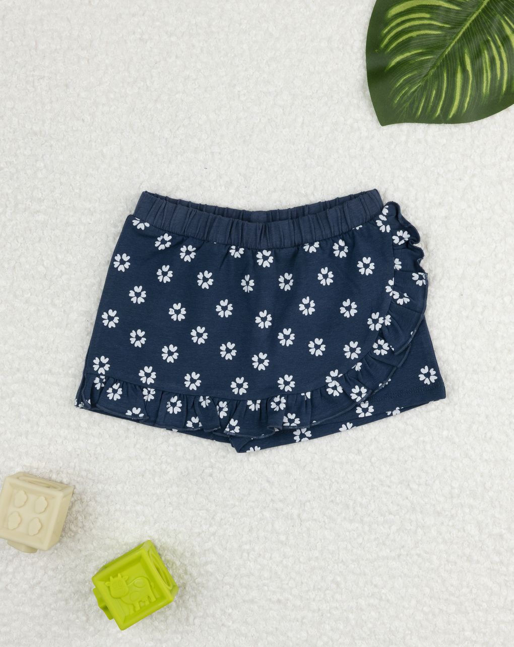 Gonnapantalone bambina blu