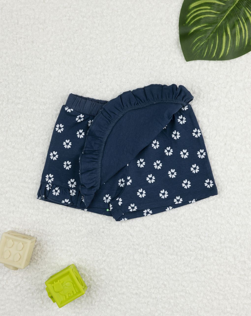 Gonnapantalone bambina blu