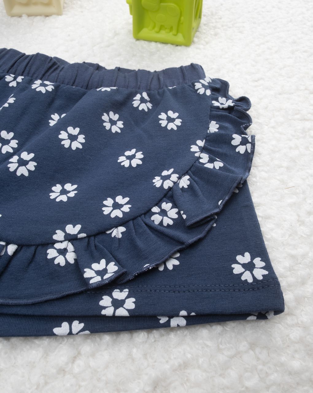 Gonnapantalone bambina blu