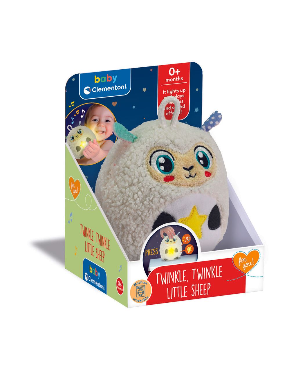 Pecorella twinkle sheep - 0m+ - baby clementoni