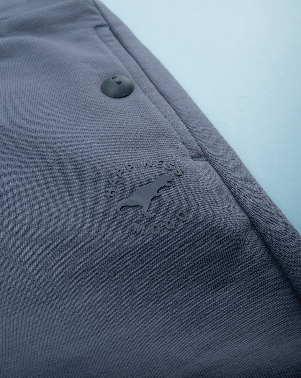 Pantalone felpato bimbo blu