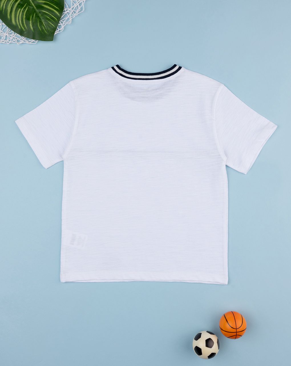 T-shirt bimbo bianca