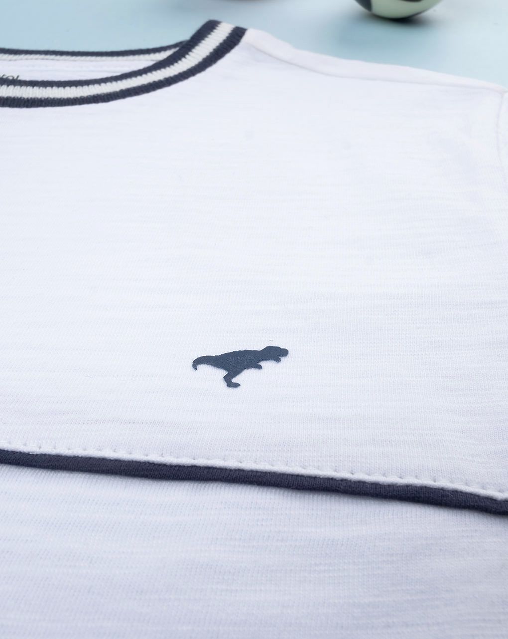 T-shirt bimbo bianca