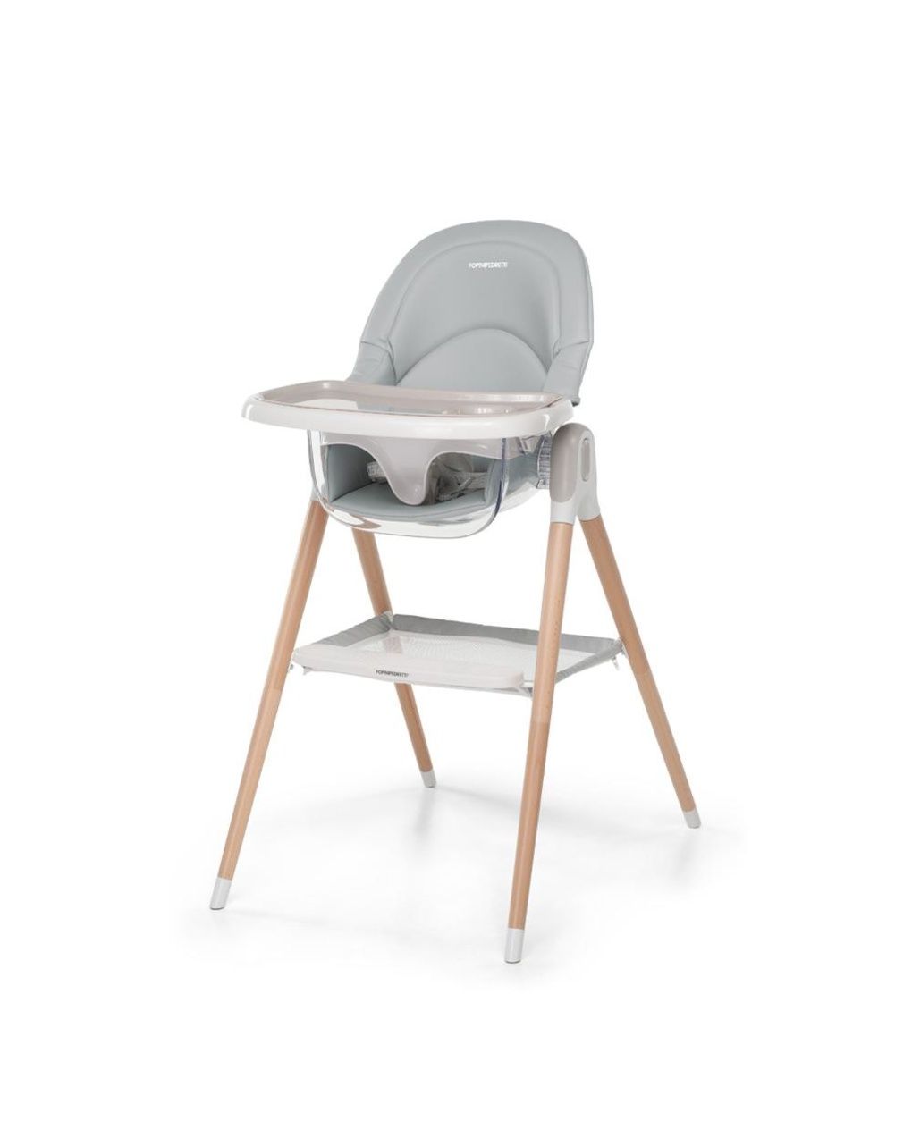 Seggiolone pappa bonito 2 in 1 grey - foppapedretti