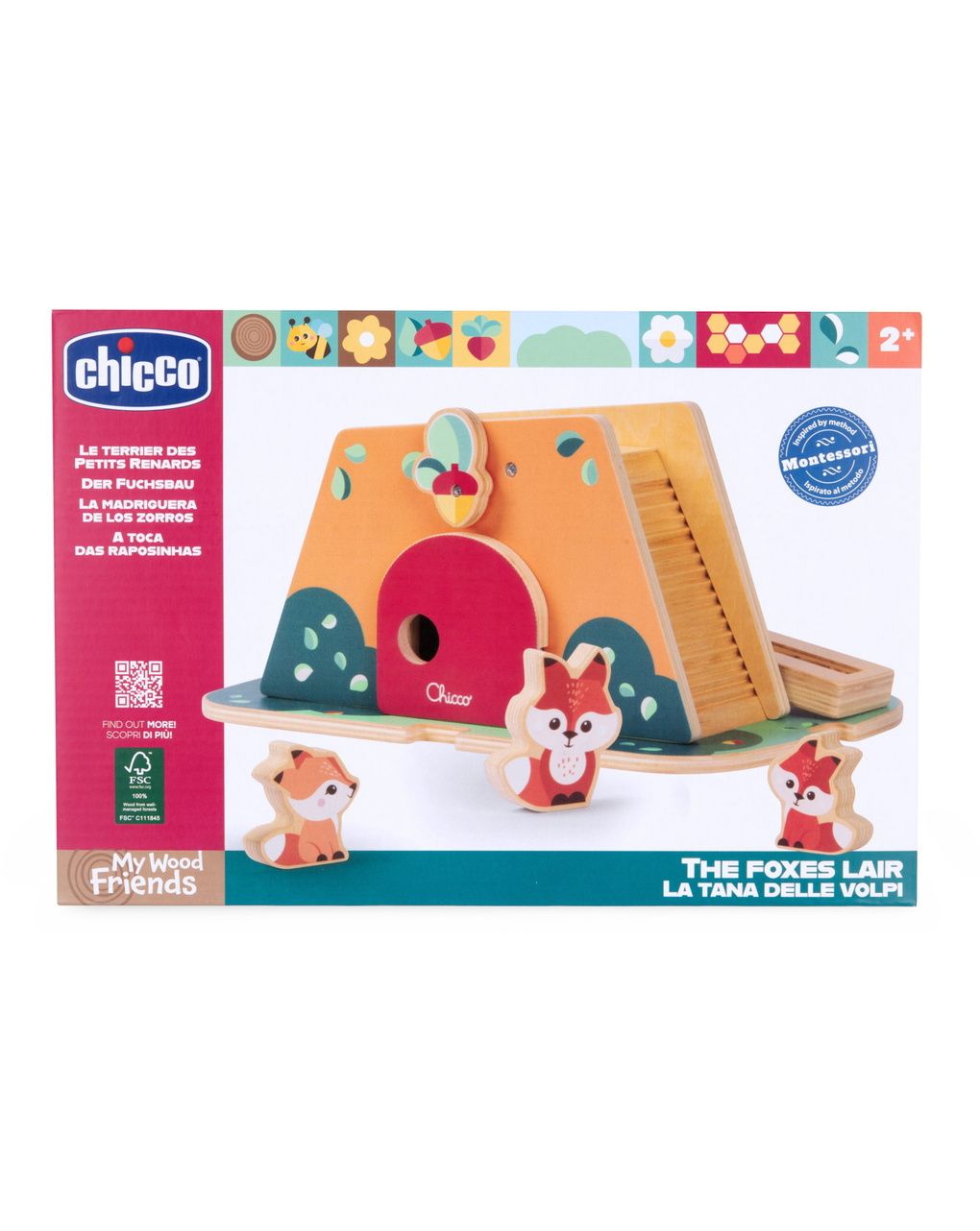 Tana delle volpi - 24m+ -chicco