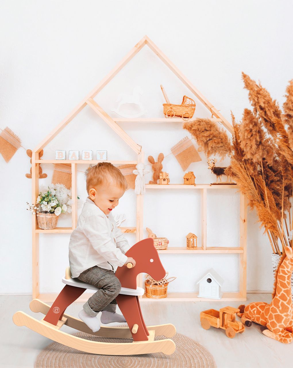 Cavallo a dondolo - 12m+ - speedy monkey