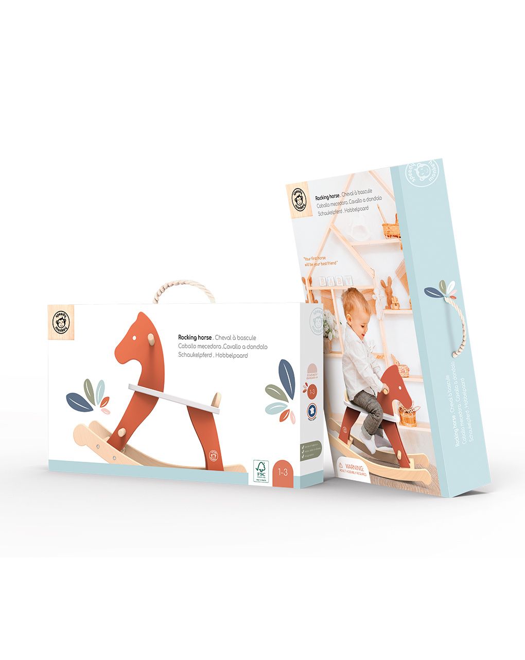 Cavallo a dondolo - 12m+ - speedy monkey