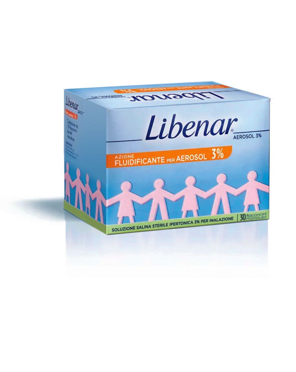 30 fiale aerosol ipertoniche 3% novita' - libenar