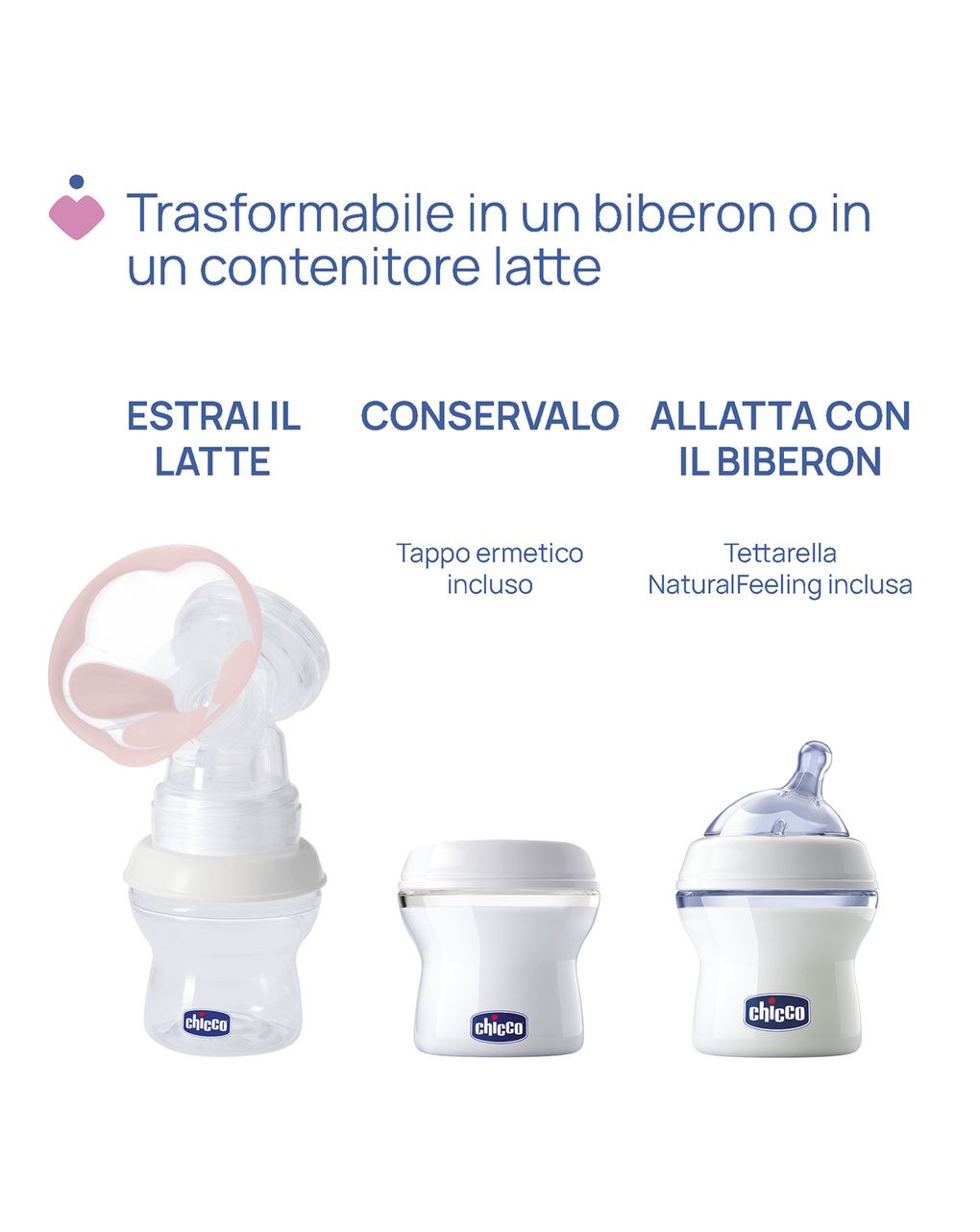 Tiralatte elettrico stimolatte - chicco
