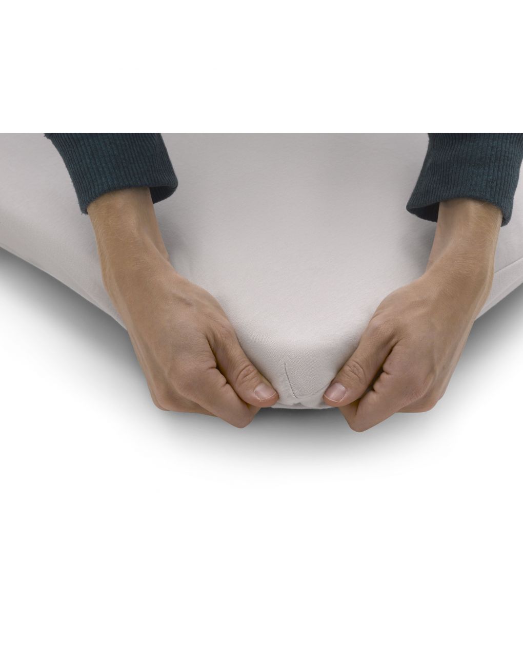 Lenzuolo di cotone stardust mineral white - bugaboo