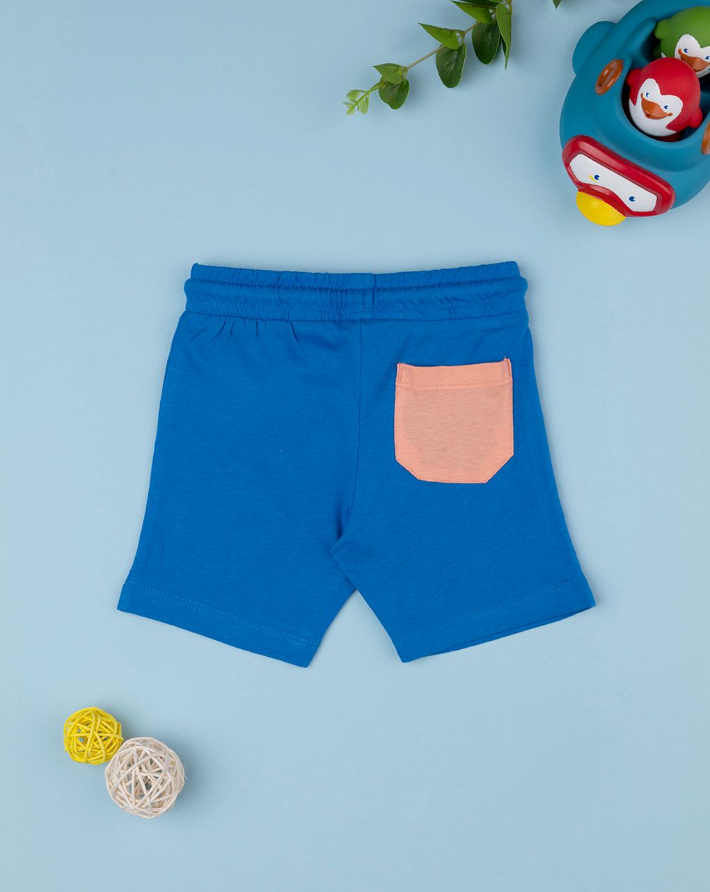 Shorts blu bambino