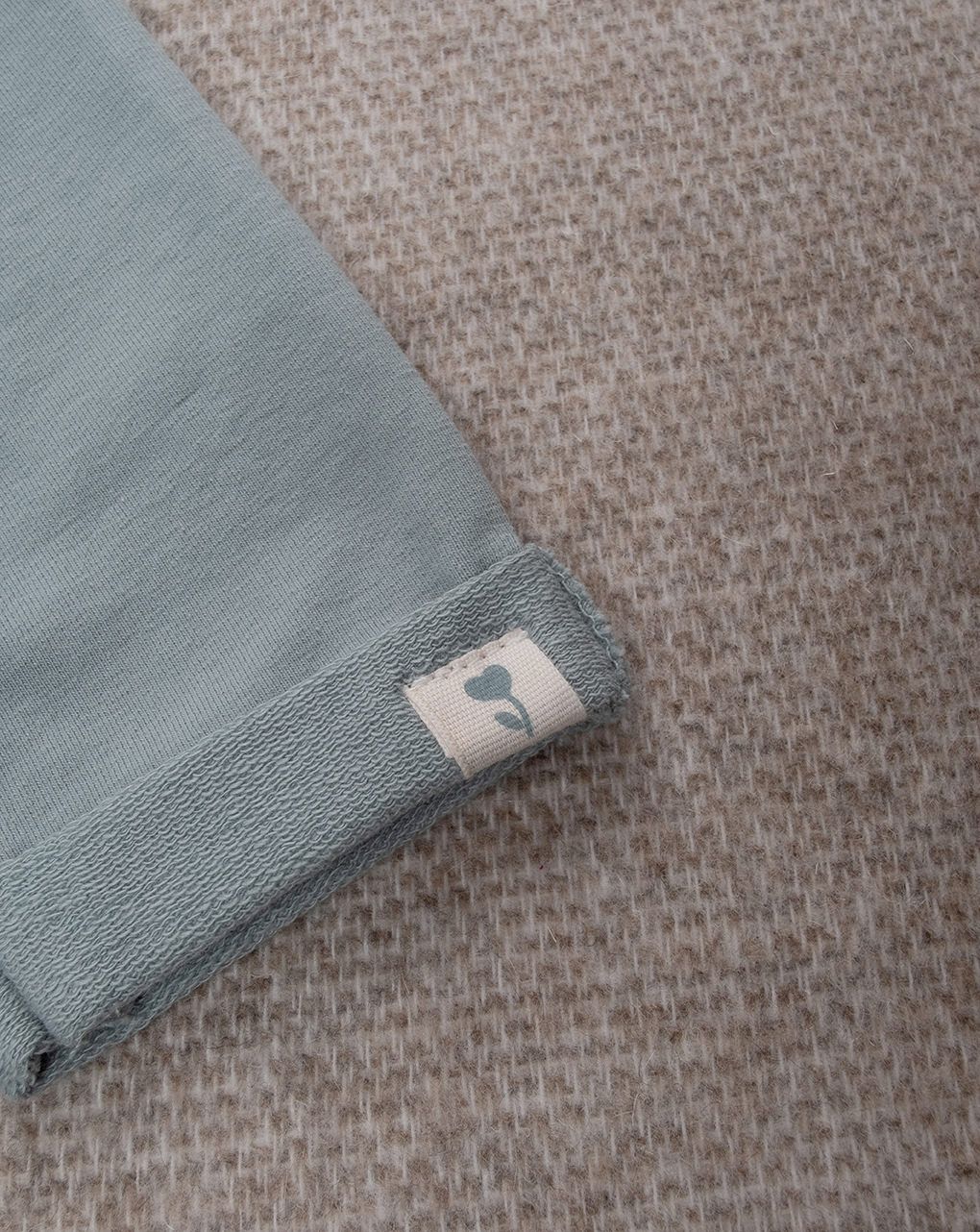 Pantalone bimba verde con tasche