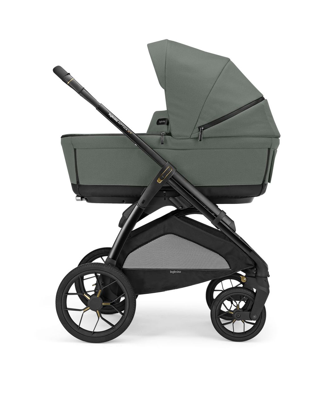 Trio system4 aptica xt darwin taiga green + t. nero - inglesina