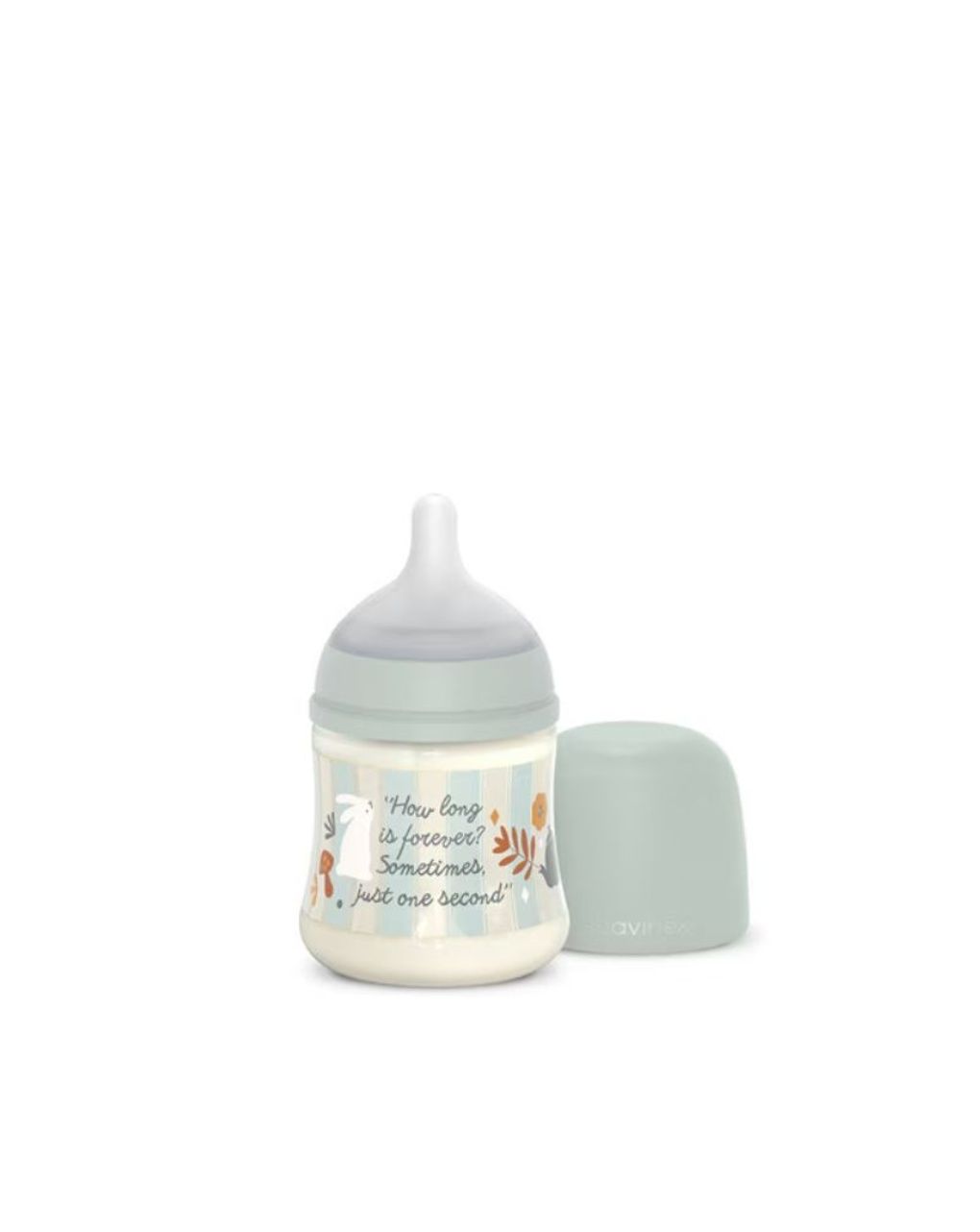 Biberon wonderland 150 ml flusso lento azzurro - suavinex