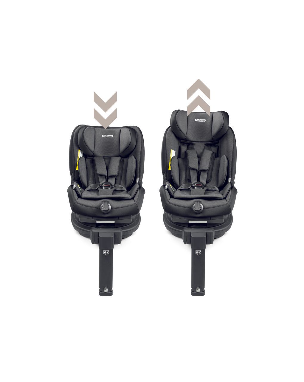 Seggiolino auto viaggio giro crystal black (61 - 105 cm) - peg perego