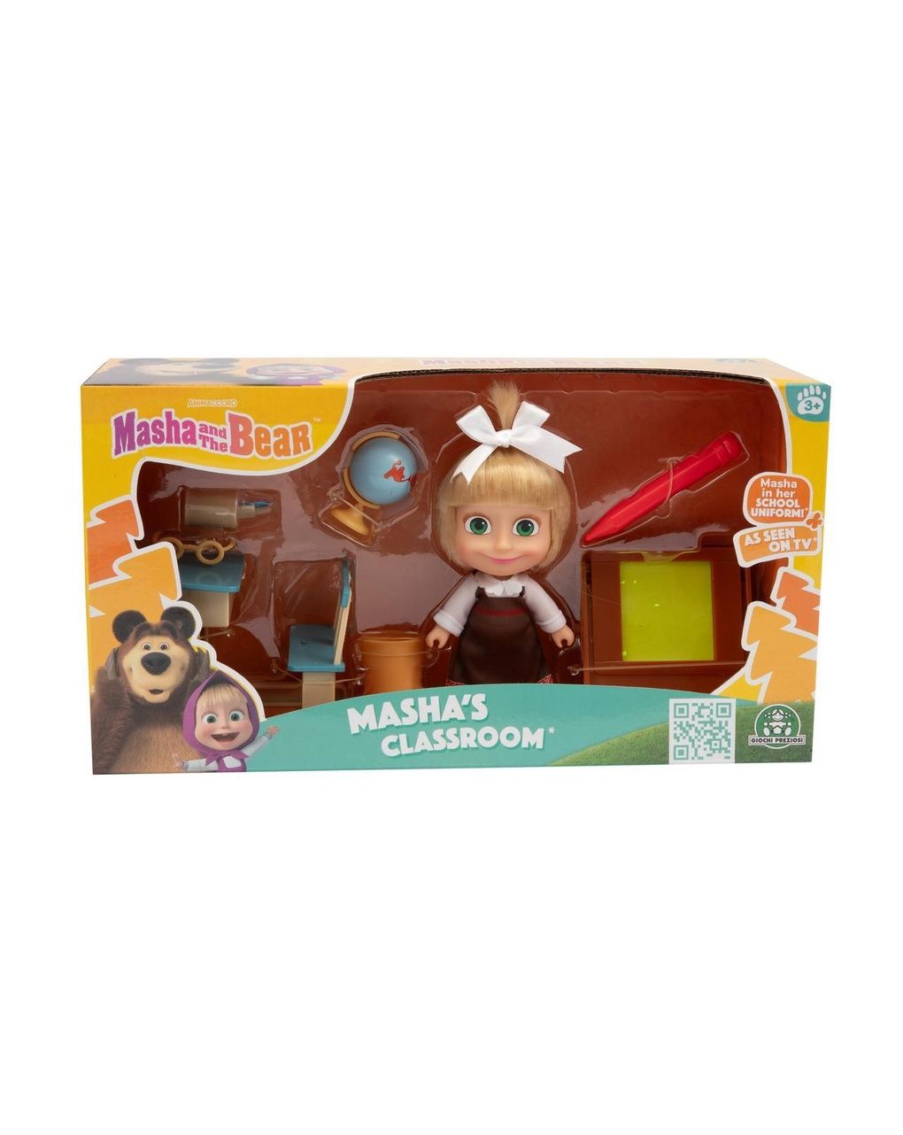 Masha & orso play set - 3+ - giochi preziosi