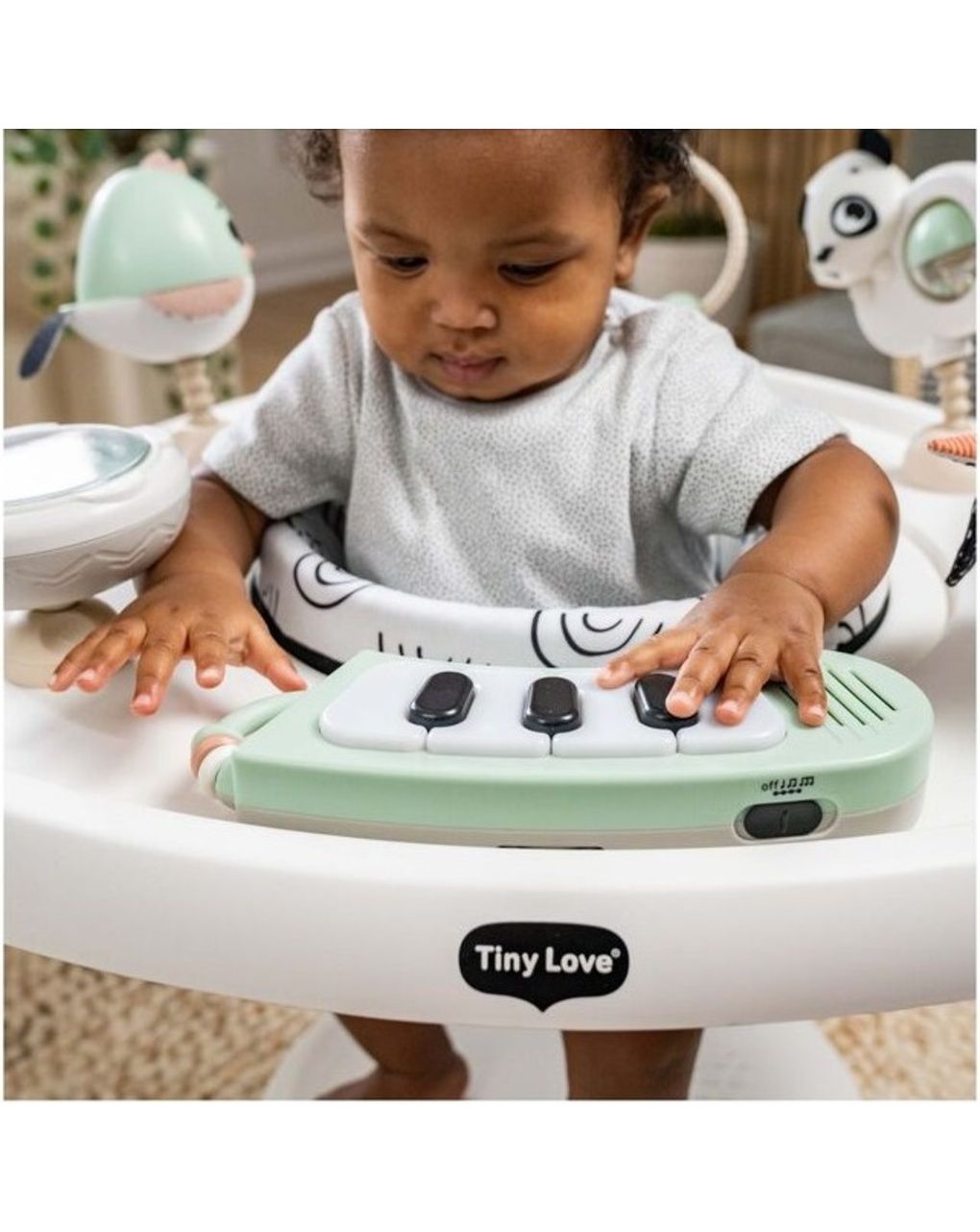 Tavolino centro attività black e white - tiny love