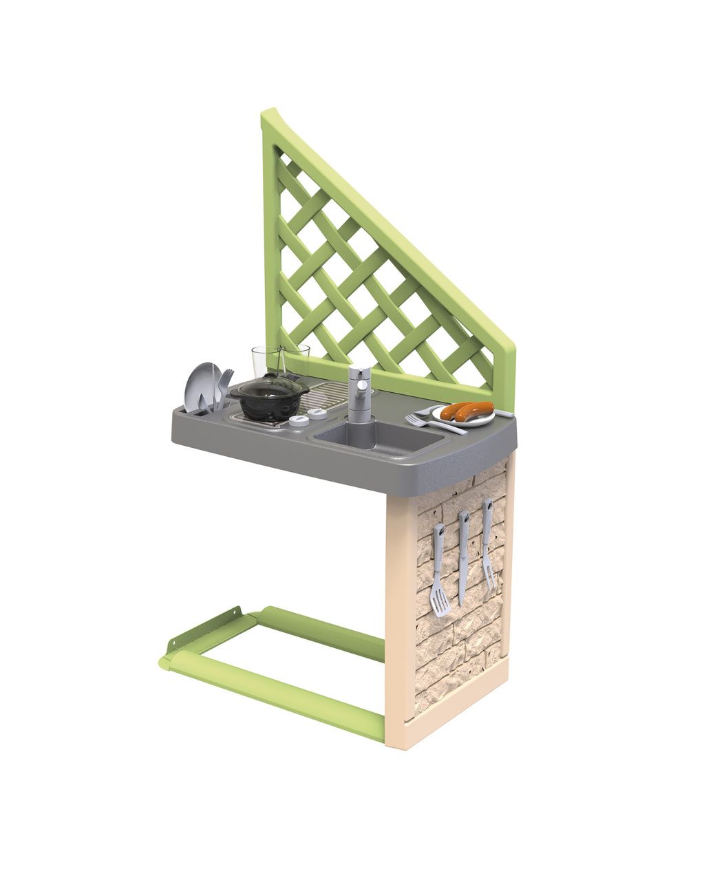 Smoby life cucina - accessori  casette - 2+