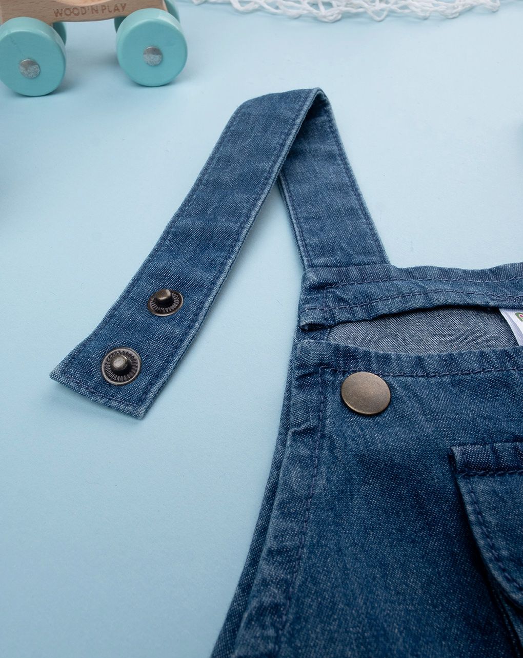 Salopette bimbo denim