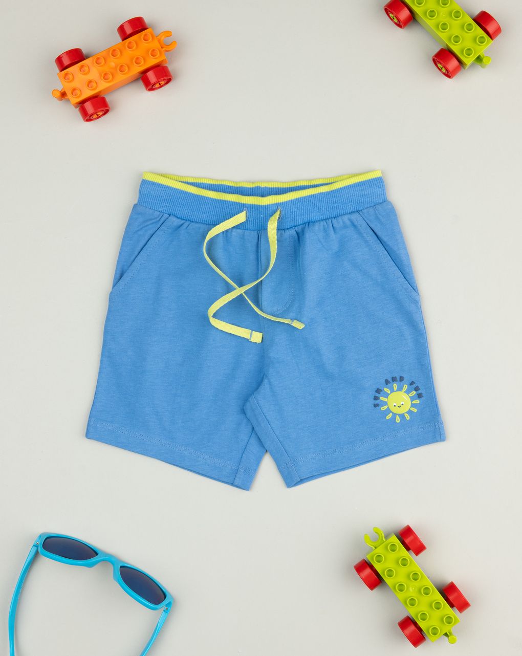 Pantaloni bimbo azzurri