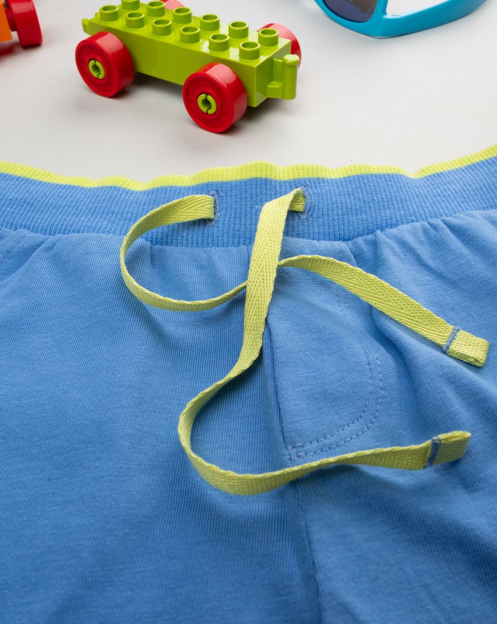 Pantaloni bimbo azzurri