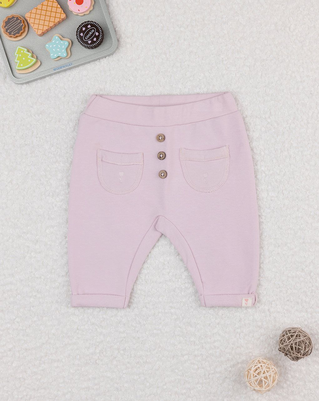Pantalone bimba rosa