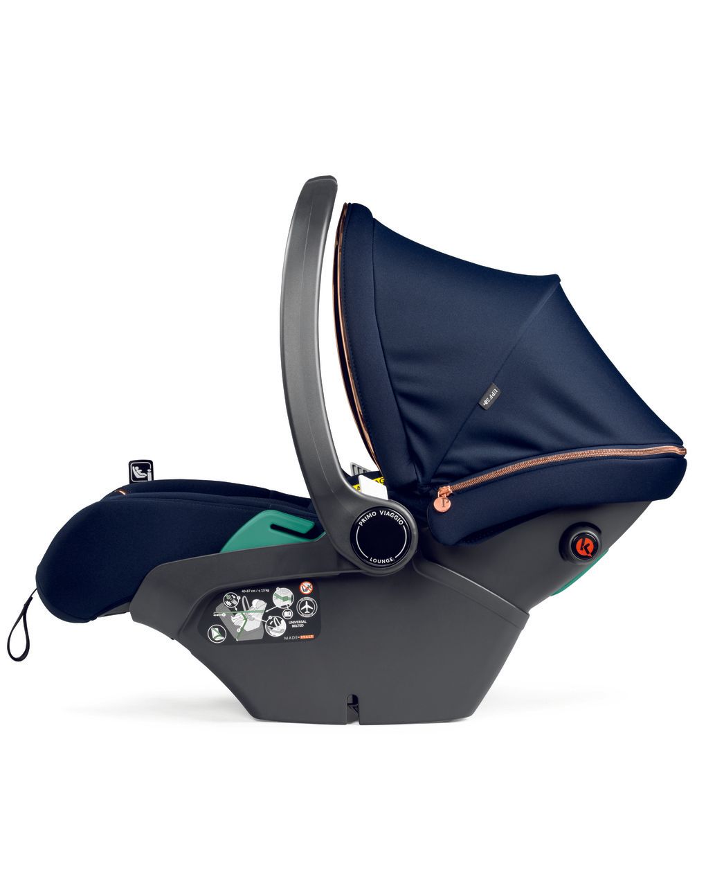 Trio vivace - flex - lounge - blue shine - peg perego