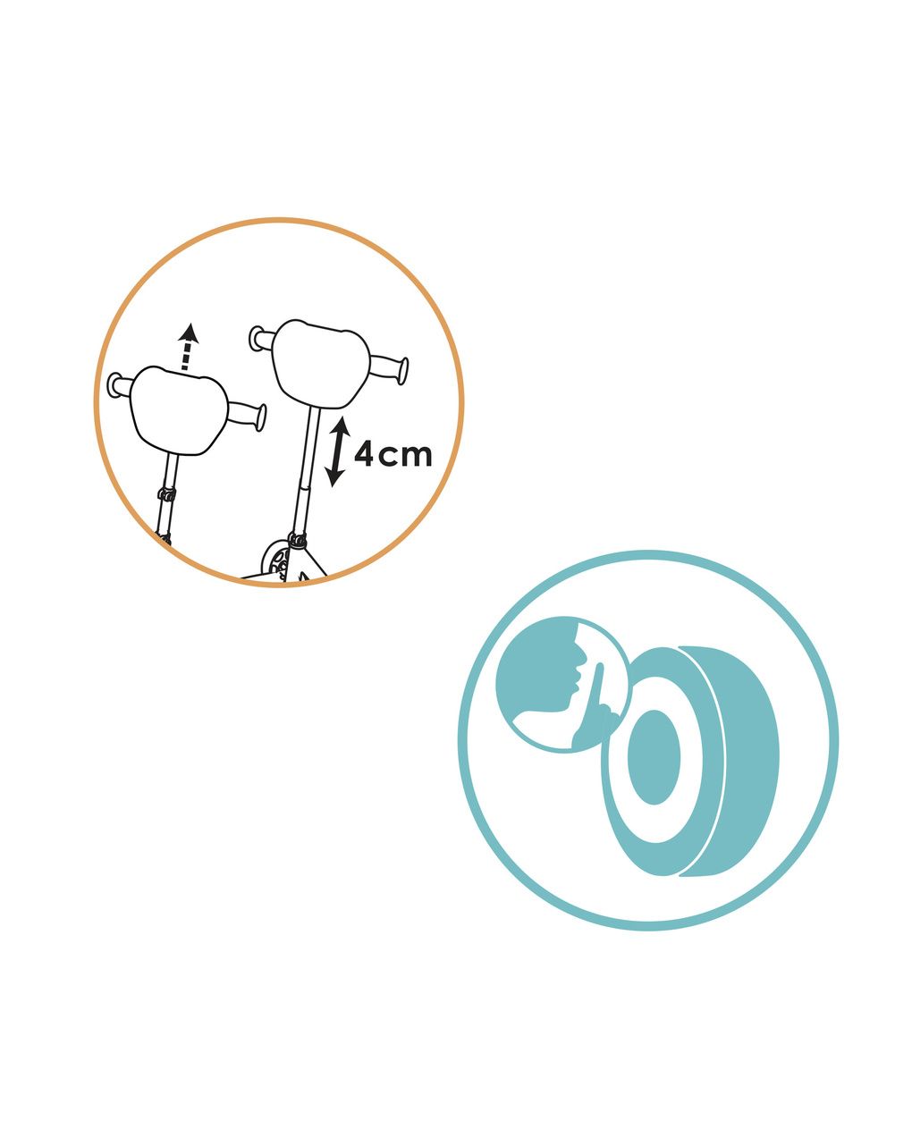 Monopattino tre ruote stitch -3+ - simba