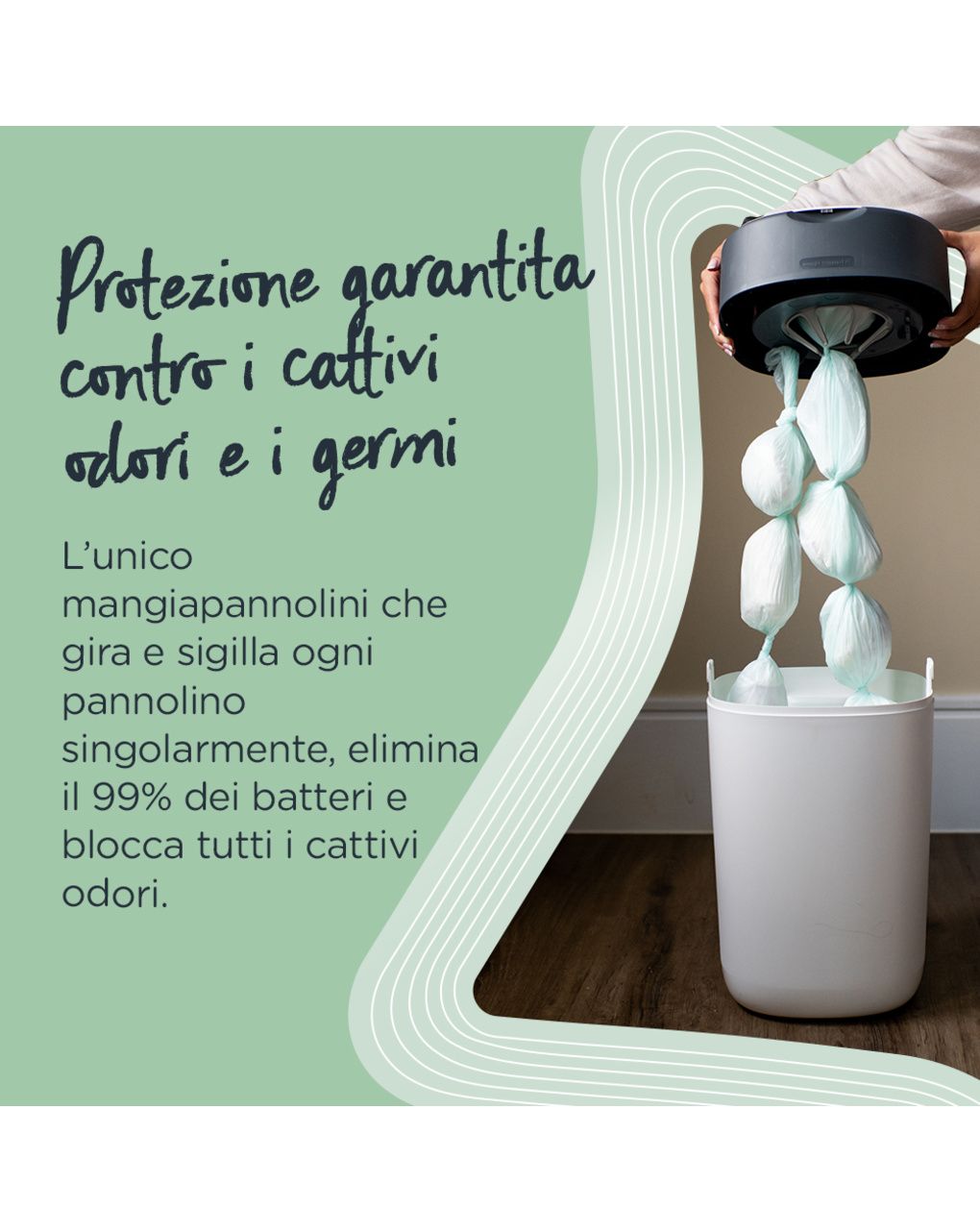 Ricariche twist and click advanced confezione da 6 - tommee tippee
