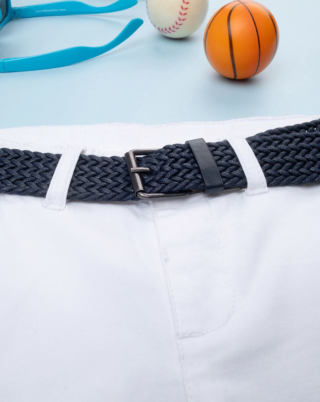 Bermuda bimbo bianco