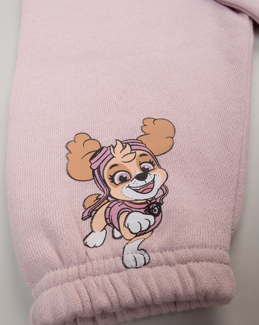 Pantalone felpato bimba rosa paw patrol