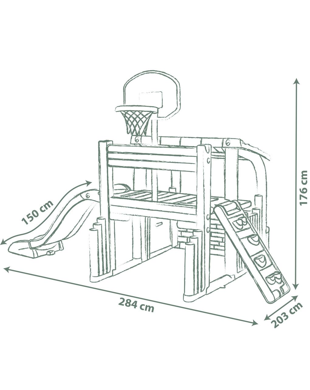 Centro attività multi-sport -2+ - smoby life