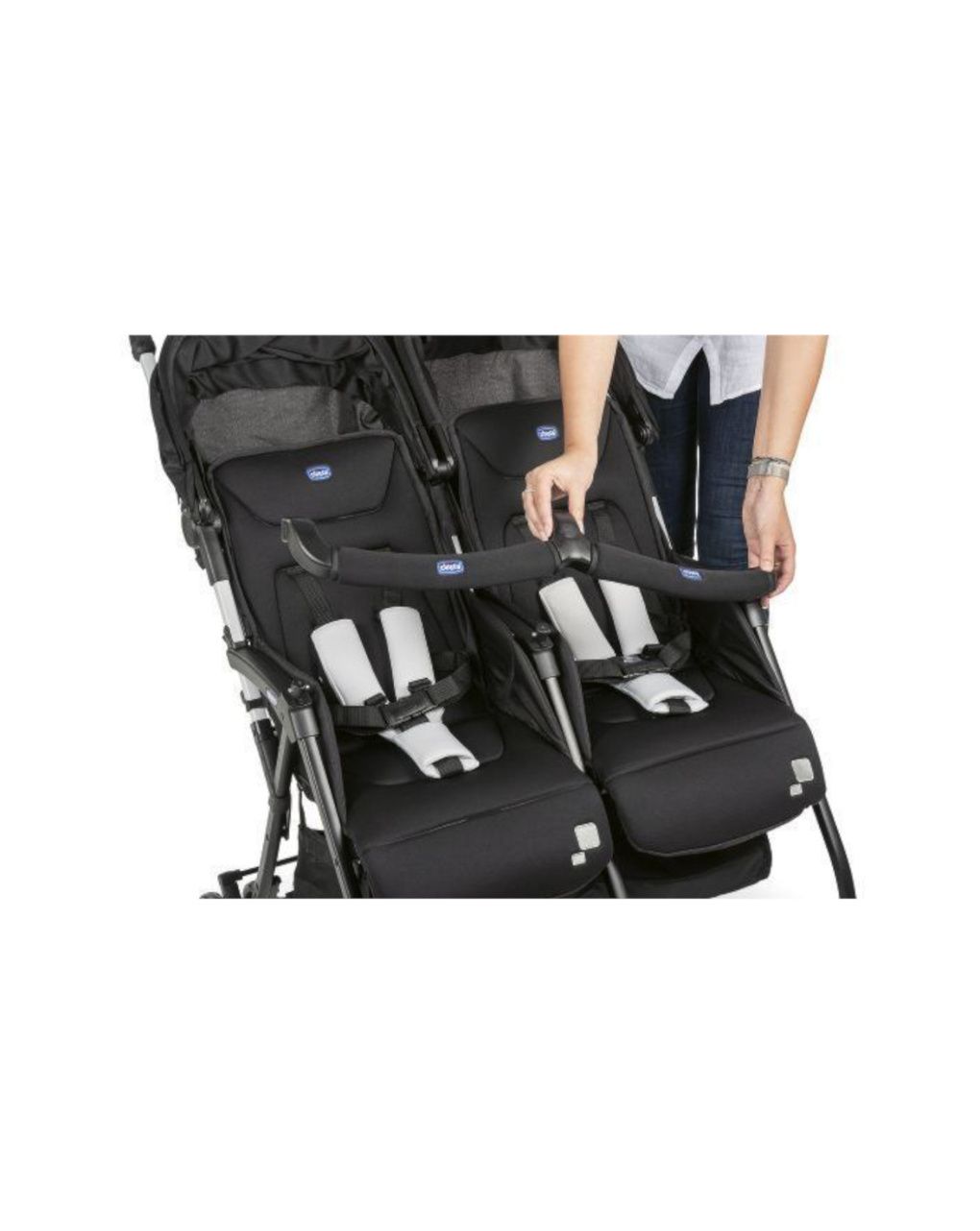 Passeggino ohlala’ twin black night - chicco