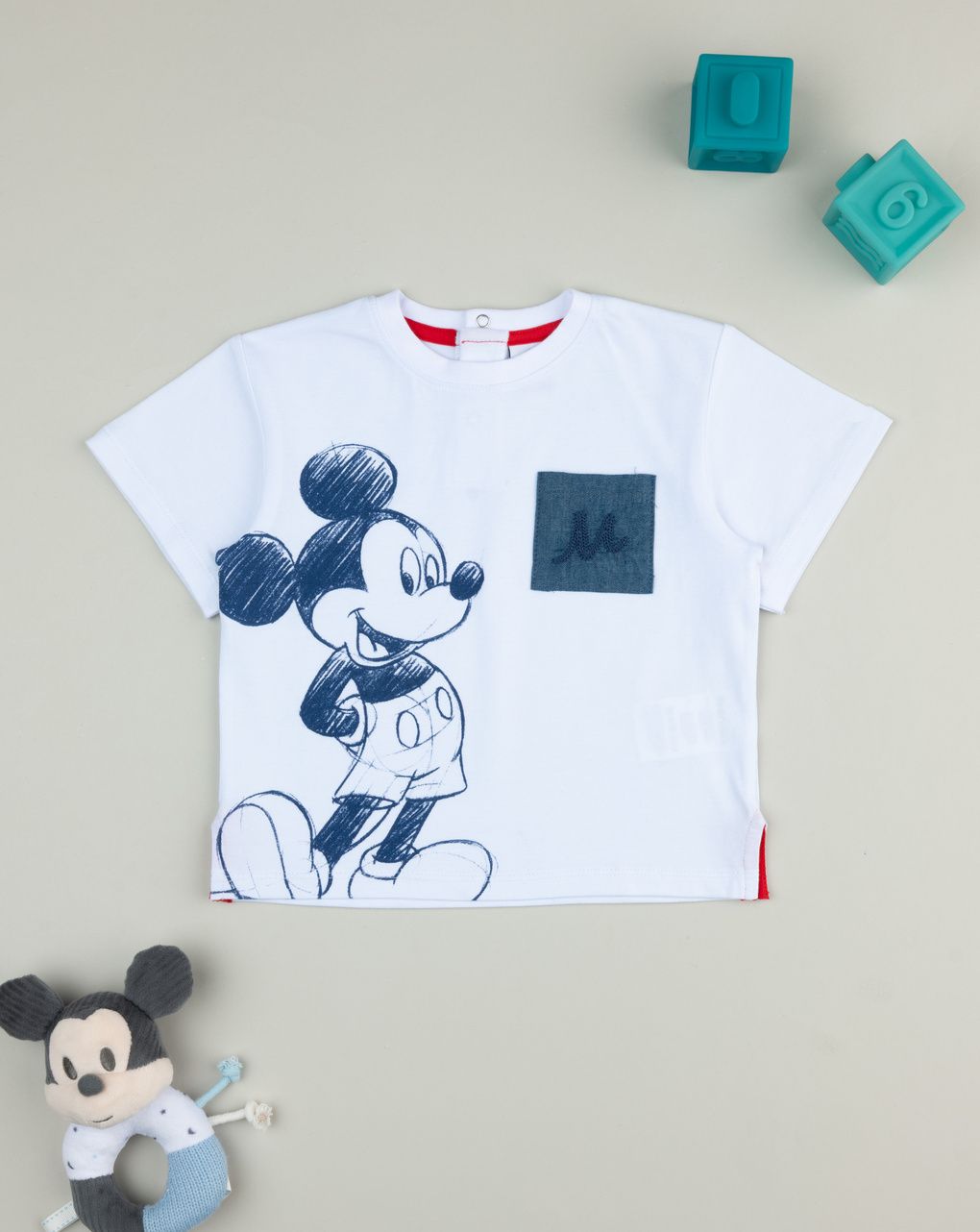 T-shirt mezza manica disney topolino bimbo