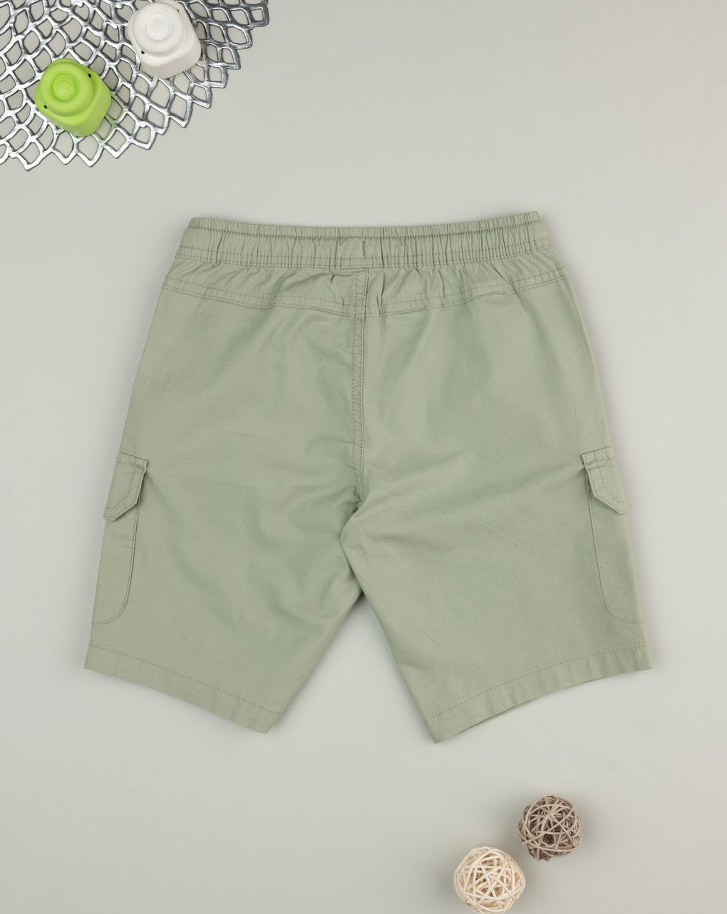 Shorts bimbo verdi cargo