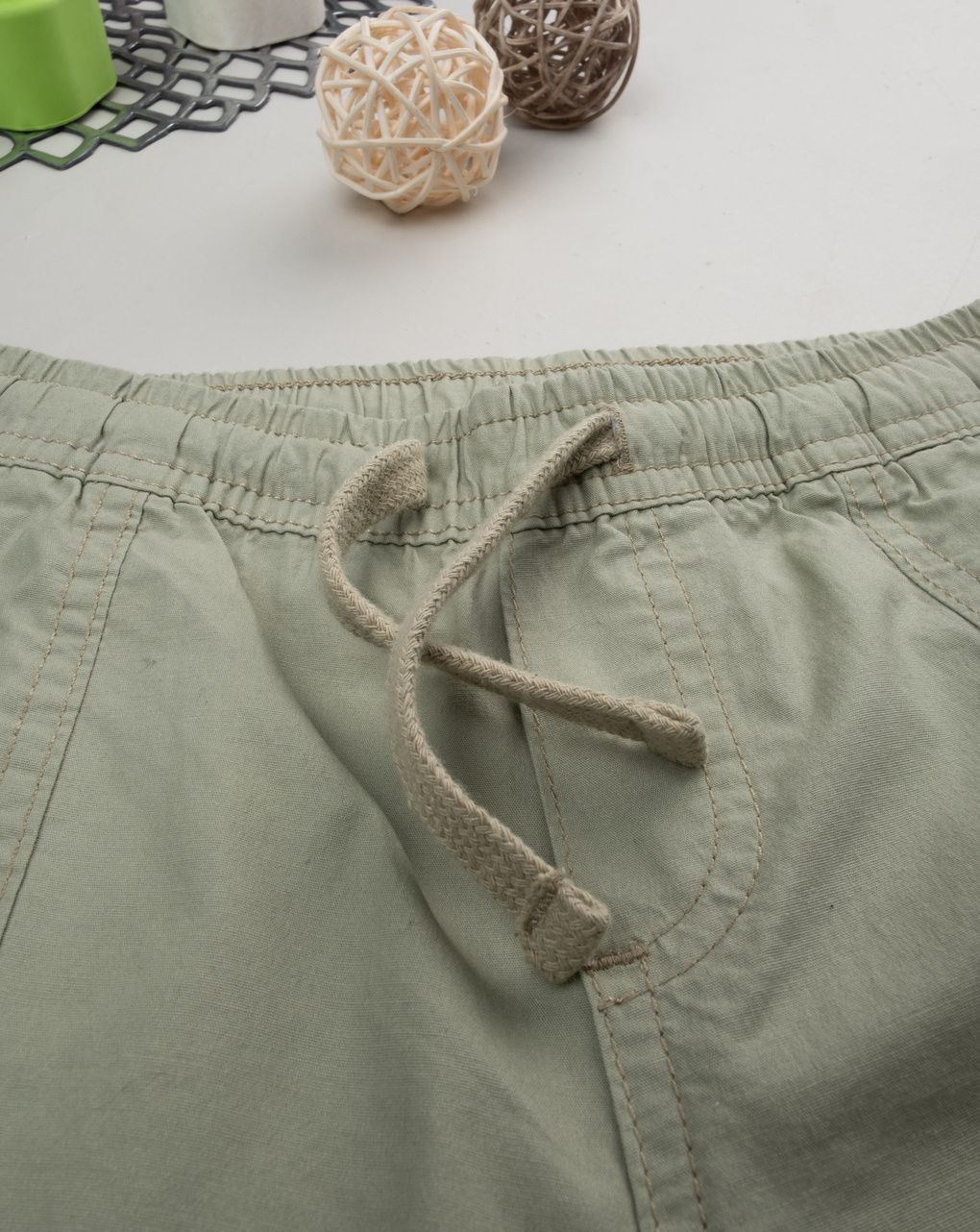 Shorts bimbo verdi cargo