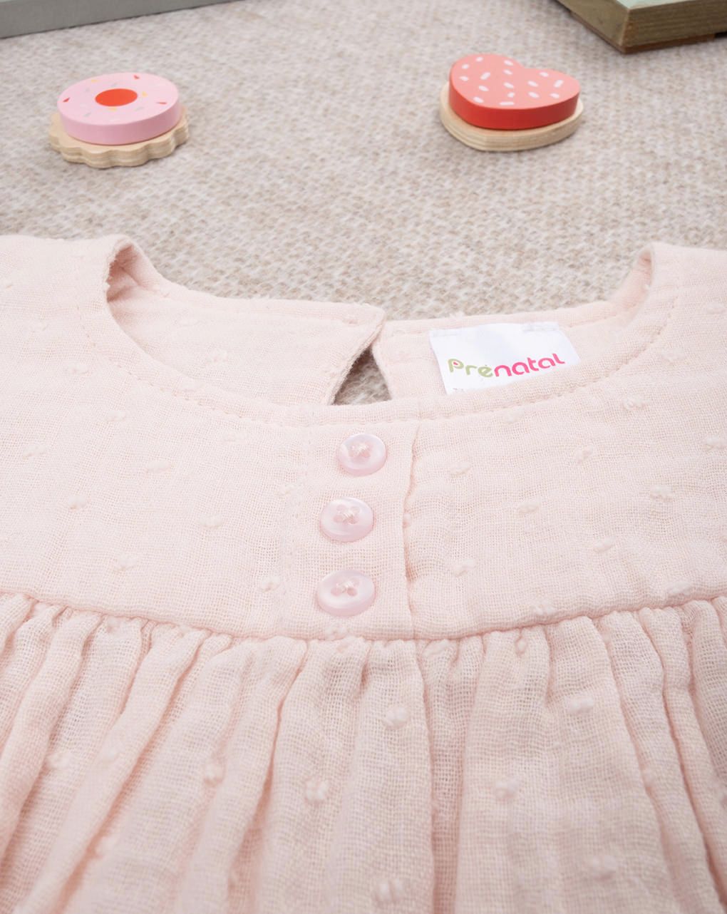 Camicia bimba rosa