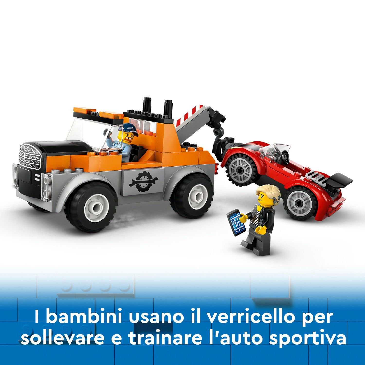 Autogrù e officina auto sportive – 60435 – lego city