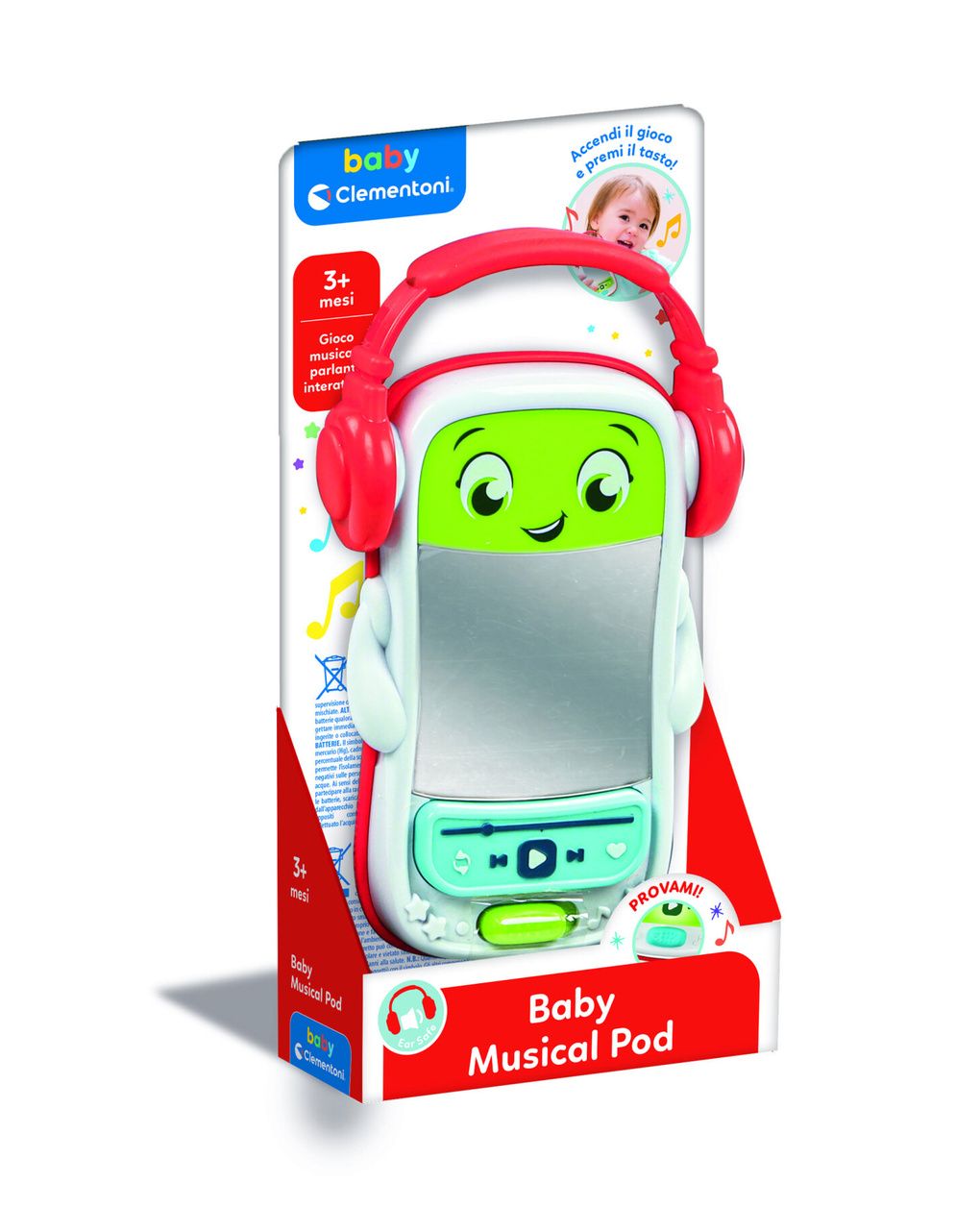 Baby music pod - 3m+ - baby clementoni