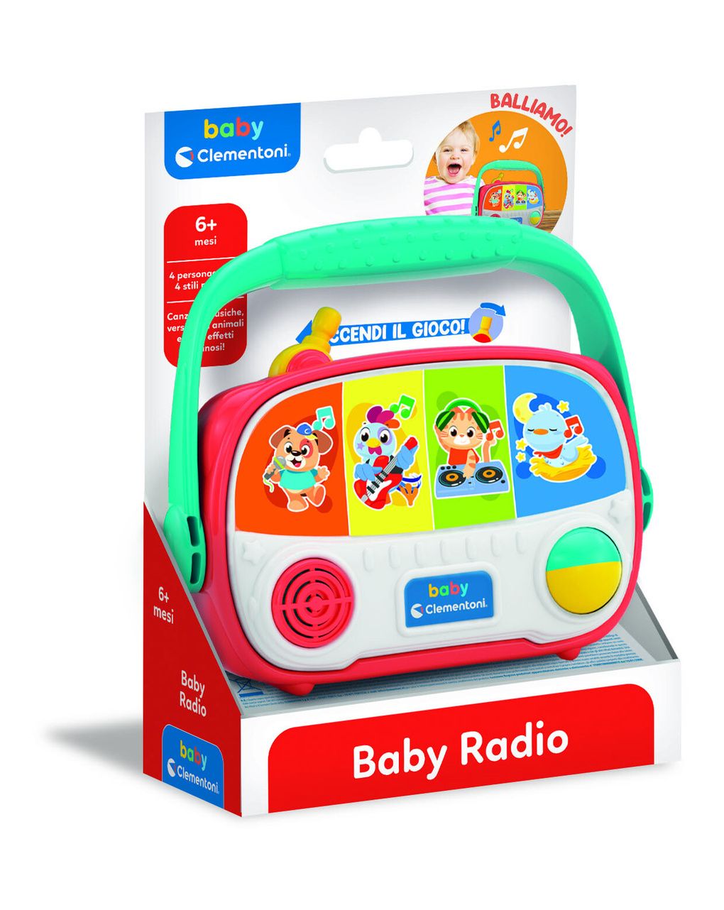 Baby music pod - 3m+ - baby clementoni