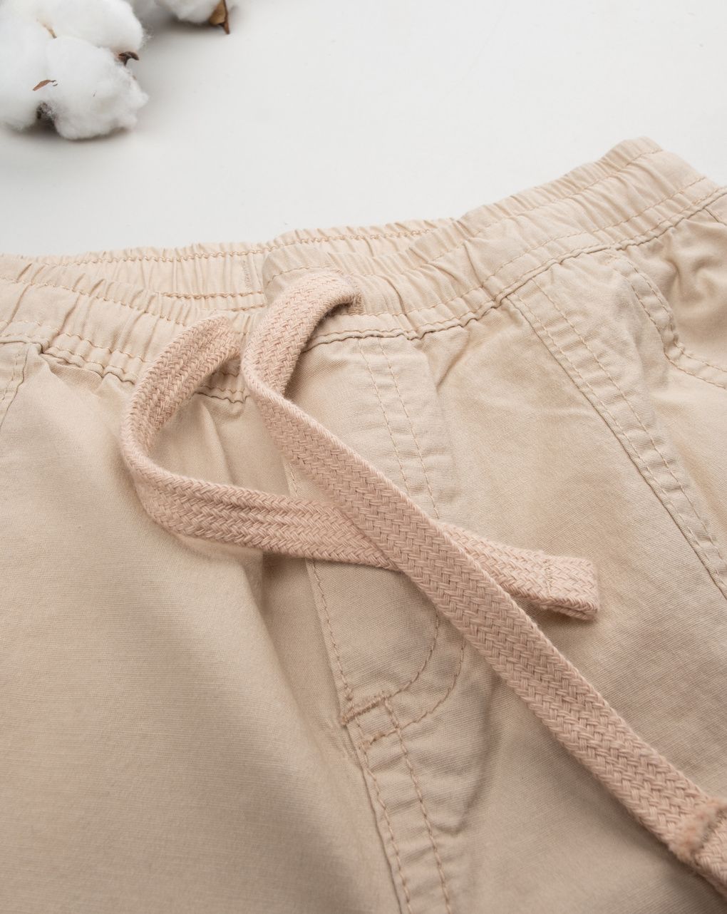Short bimbo beige cargo