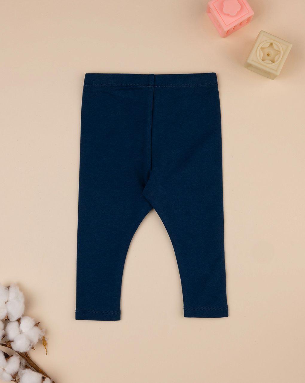 Legging bimba blu stampato