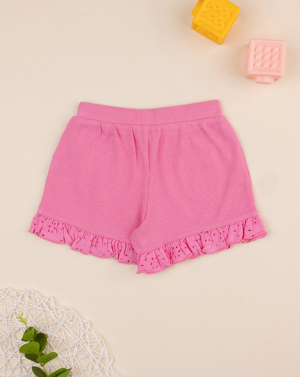 Shorts mare bimba rosa
