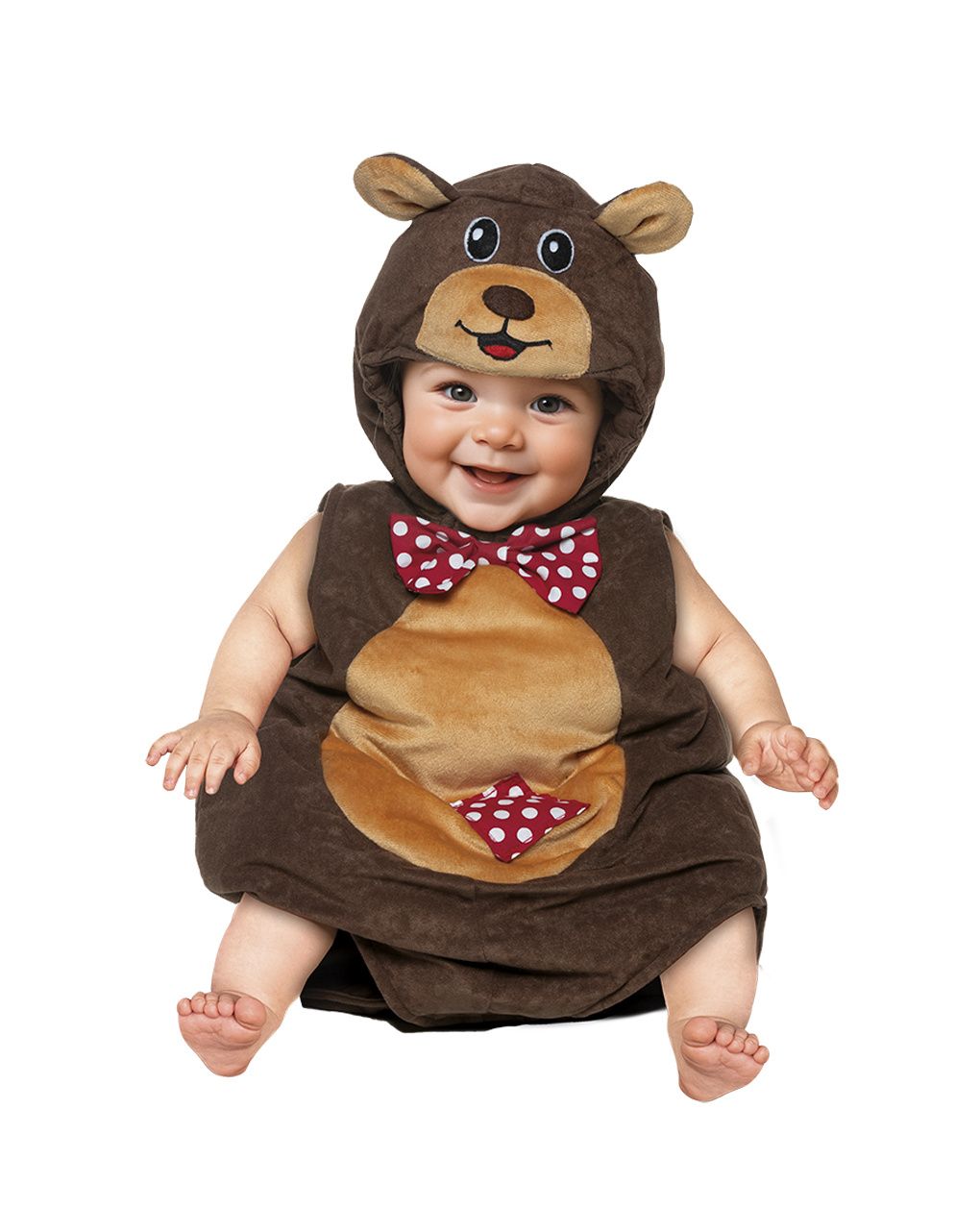 Costume orsetto baby - 6-12 mesi - carnaval queen