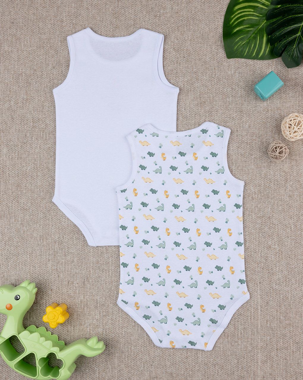 Pack 2 body costina bimbo dinosauri