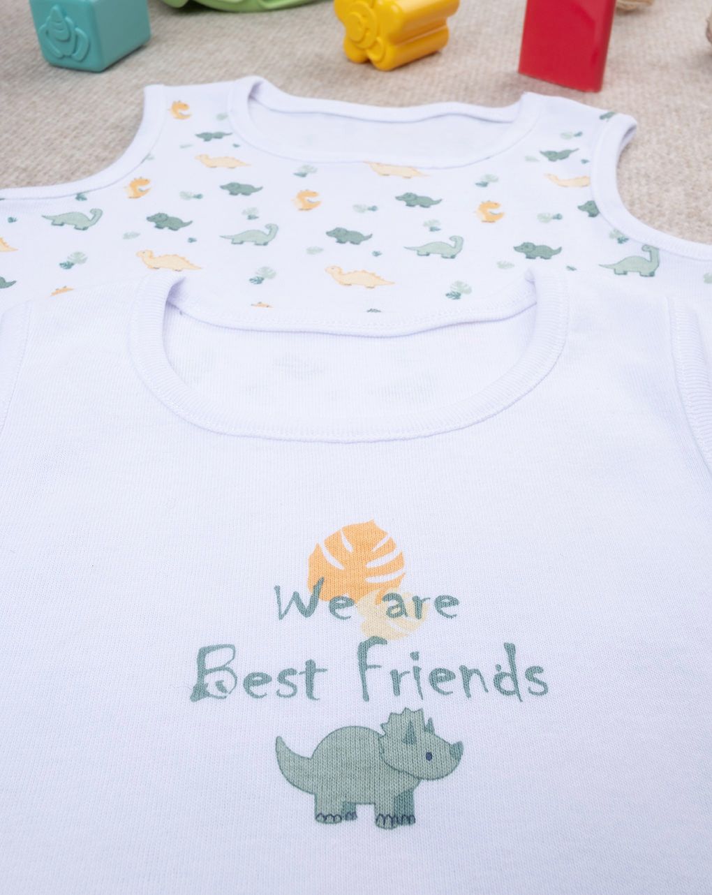 Pack 2 body costina bimbo dinosauri